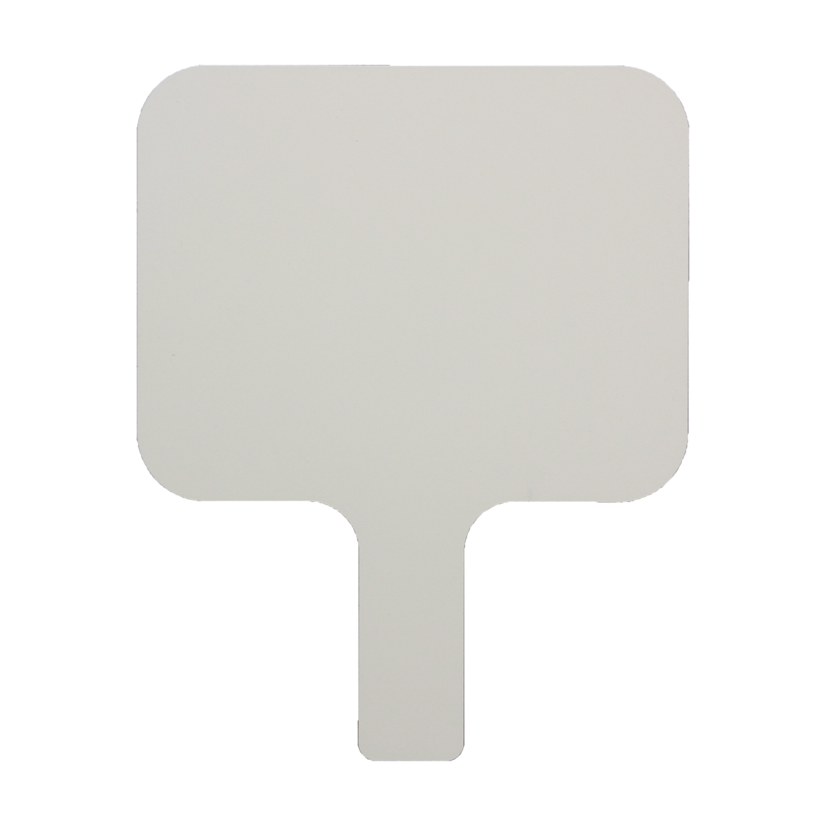 8 x 9.75 Single-Sided Rectangular Dry Erase Answer Paddle - Carton of 24 supplier units - SKU 10038