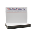 9 x 12 Two Sided Alphabet Magnetic Dry Erase Board Class Pack of 12