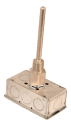 ACI (Automation Components Inc) A/An-Im-4"-Gd 10,000 Ohm Thermistor (Type Iii), Immersion, Machined Well, 4", Galvanized Enclosure 132348