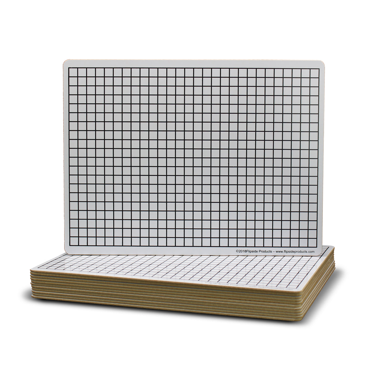 9 x 12 Two Sided 3/8" Squares Grid Board 12 Pack