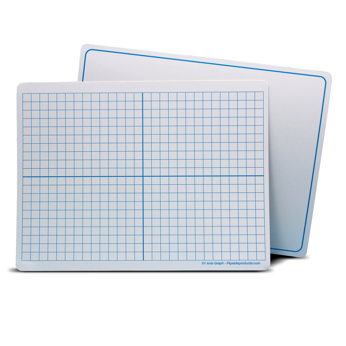 9" x 12" XY Axis, Two-Sided, Dry Erase Learning Mat - 48 Pack