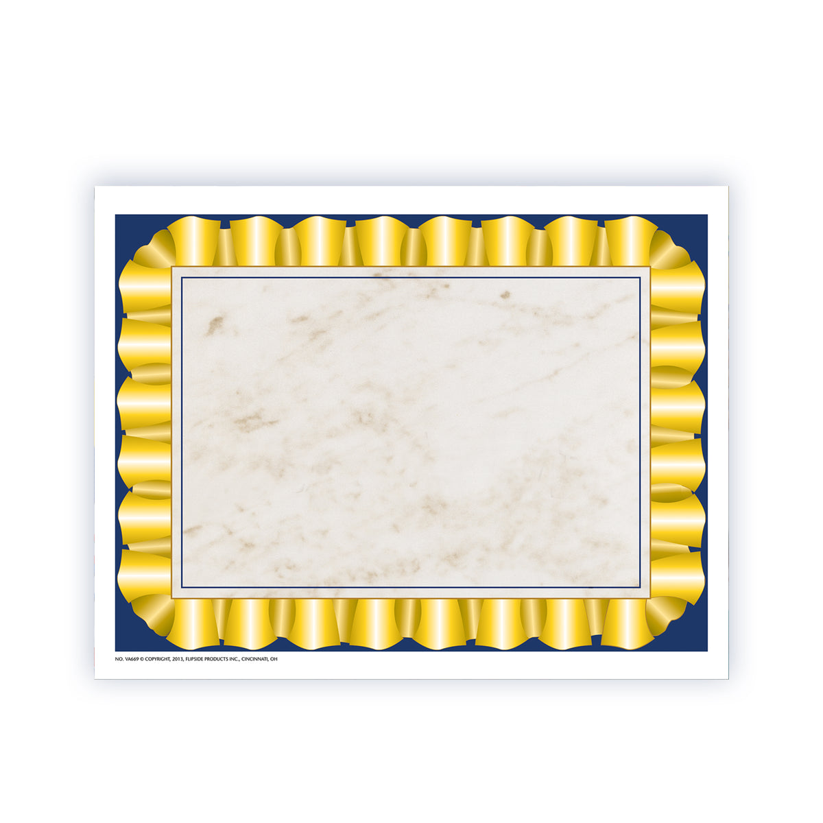 Gold Ribbon - Border Paper - Carton of 30 supplier units