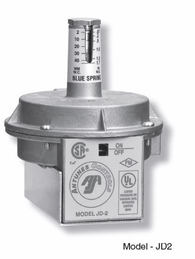 A.J. Antunes .1-4"Wc Dif-Vac-#,Press Sw. JD-2-GREY