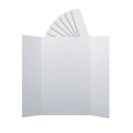 36 x 48 1 Ply White Project Board and White Header Pack of 24