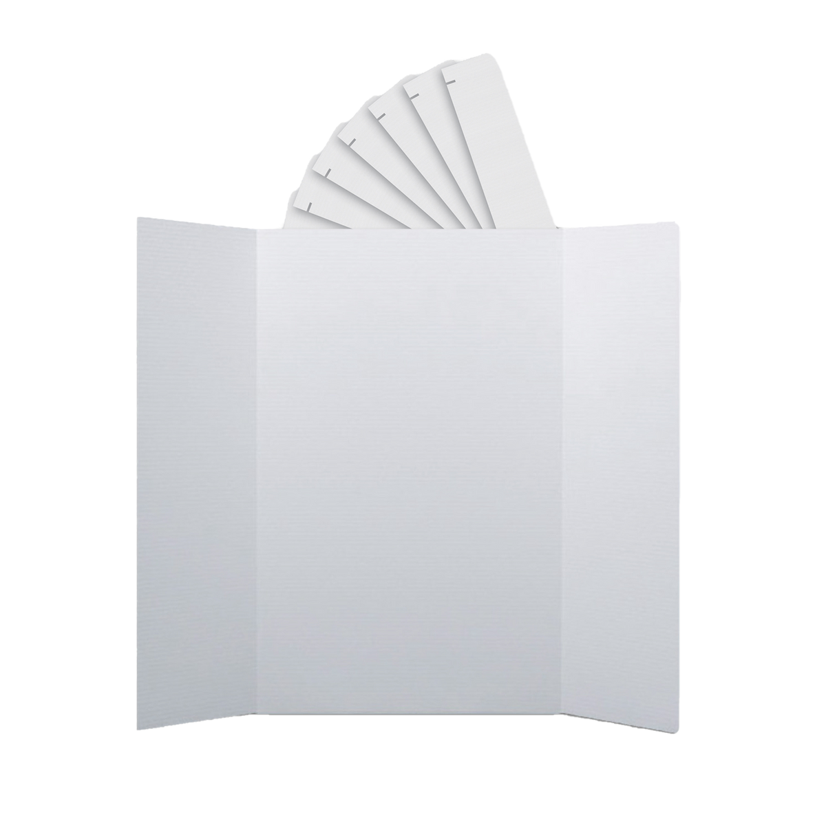 36 x 48 1 Ply White Project Board and White Header Pack of 24