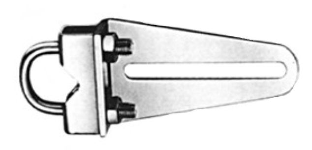 Belimo Damper crank arm, Slot width 6.2 mm KH6