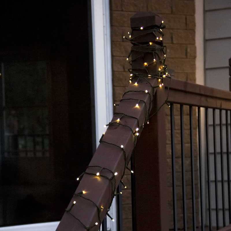 100 LED Battery Operated String Lights | Warm White