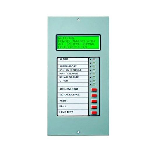 NOTIFIER 80 Character Lcd Mimic Annunciator. Mounts In Abs-1T, Abf-1Db, Abf-1B Back Box. For Acs Mode/Zoned Applications Use Lcd-80 LCD2-80