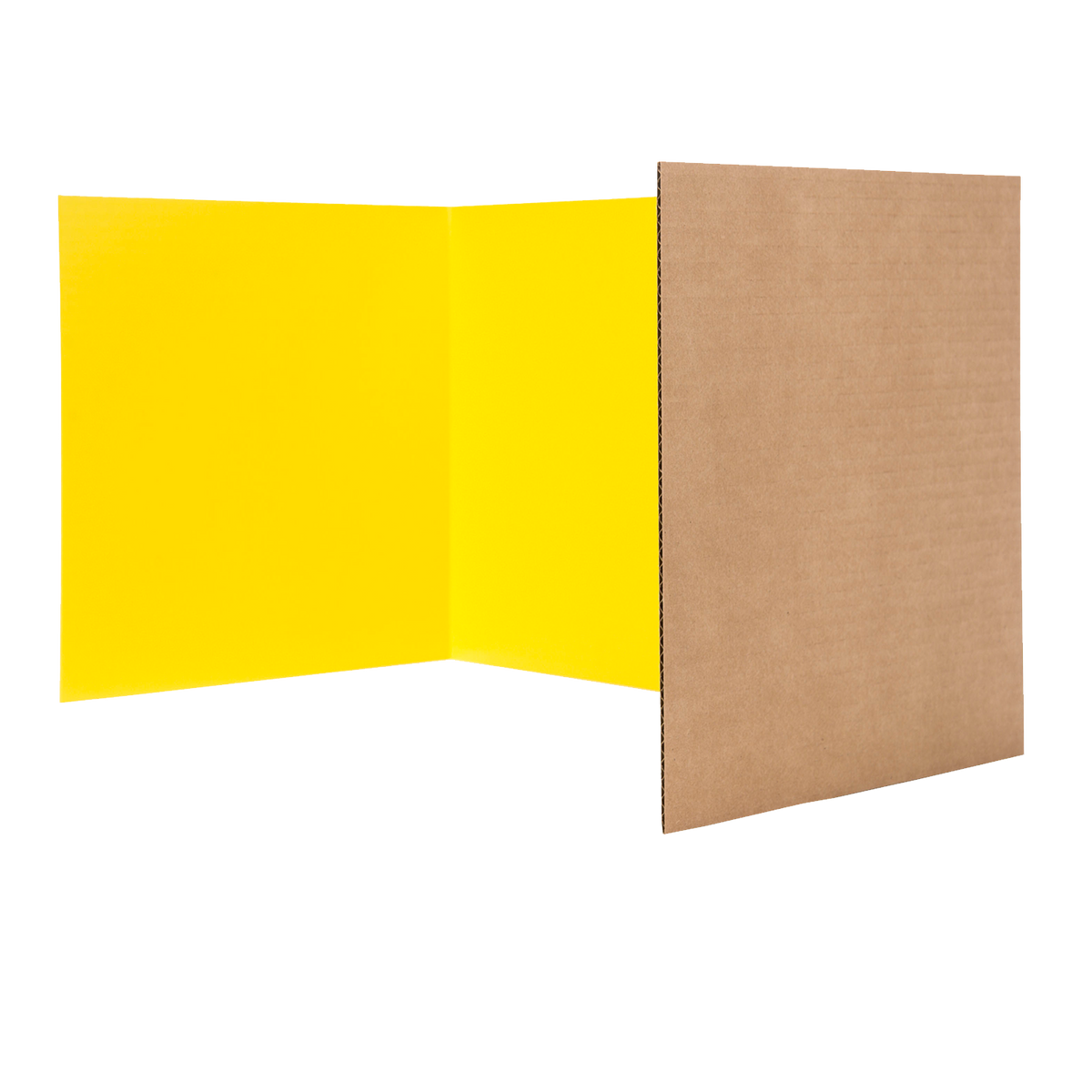 18 x 48 1 Ply Yellow Project Board - Carton of 24 supplier units