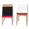 Adjustable Double Easel - Black Chalk/White Markerboard