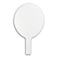 7 x 12 Single-Sided Oval Dry Erase Answer Paddle - Carton of 24 supplier units - SKU 10032