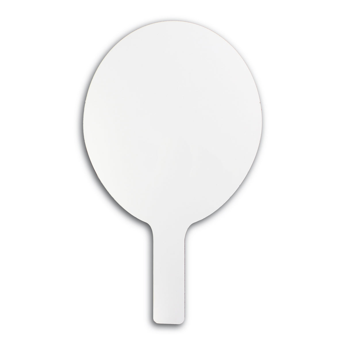 7 x 12 Single-Sided Oval Dry Erase Answer Paddle - Carton of 24 supplier units - SKU 10032