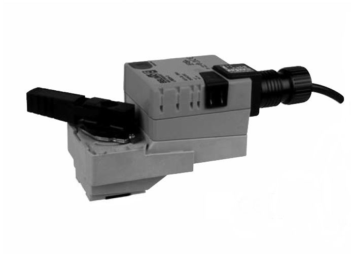 Belimo Configurable Valve Actuator, Non fail-safe, AC/DC 24 V, 2...10 V, terminals, modulating LRX24-SR-T