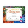 Certificate of Participation - Carton of 50 supplier units - SKU VA633
