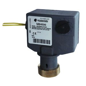 Spartan 24Vac-On/Off Spring Return Normally Closed Fail Stem Down Electric Actuator With 36" (1M) Wire Harness ME4530W