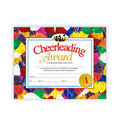 Cheerleading Award Certificate - Carton of 50 supplier units