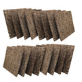 12 x 12 Dark Cork Tiles 16 Pack