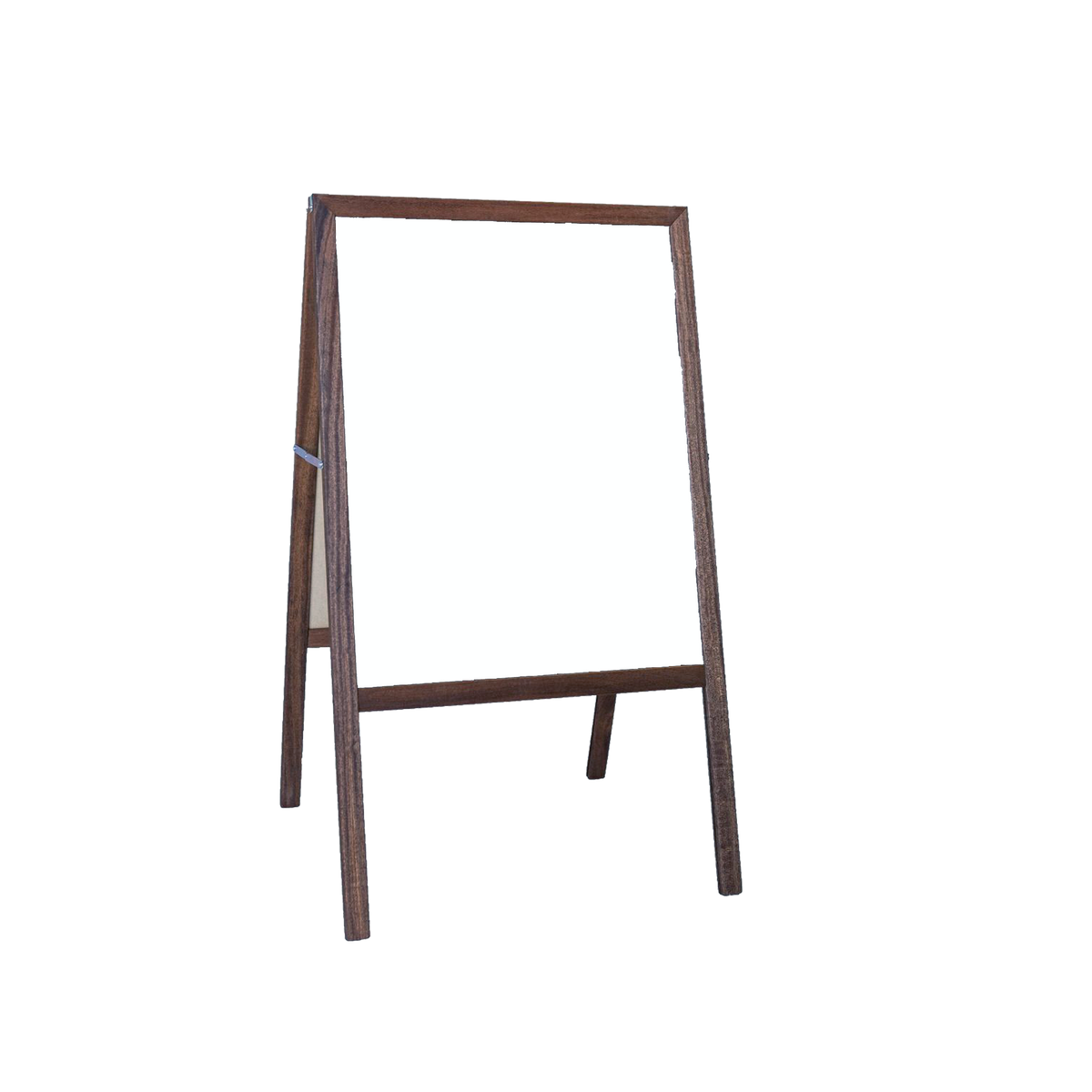 Marquee Easel (Stained hardwood) White Dry Erase/Black Dry Erase