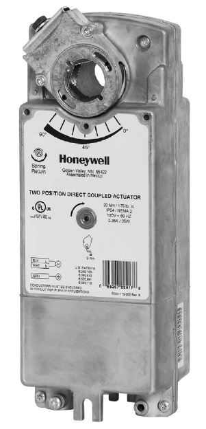 Honeywell 230Vfiresmoke175#2Possr Act MS4620F1005