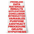 Red Science Fair Titles - Carton of 24 supplier units