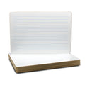 11 x 16 Single-Sided Music Staff Dry Erase Board Class - Pack of 12