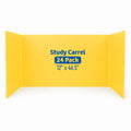 Flipside Products Red Plastic Study Carrels, 12'' x 46.5'', 24 Pack - SKU 19935-24