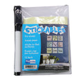3" x 3" Pastel Assorted Stickables Repositionable Whiteboard w/ Dry Erase Marker - 1 Pack of 12 Sheets - Carton of 24 supplier units