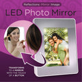 Flipo Reflections Mirror Image Illuminated Photo Frame