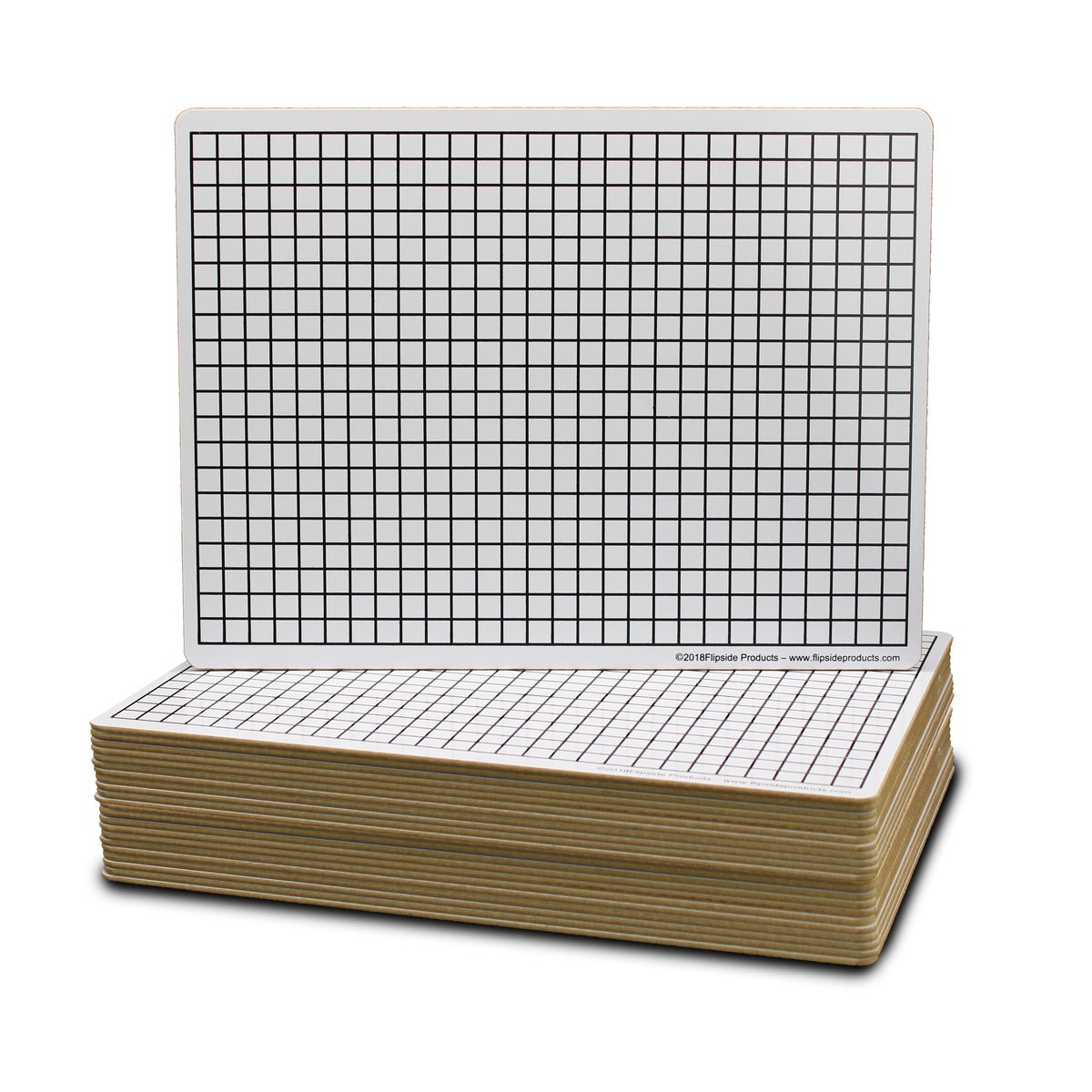 9 x 12 Two-Sided 3/8" Squares Grid Board 24 Pack