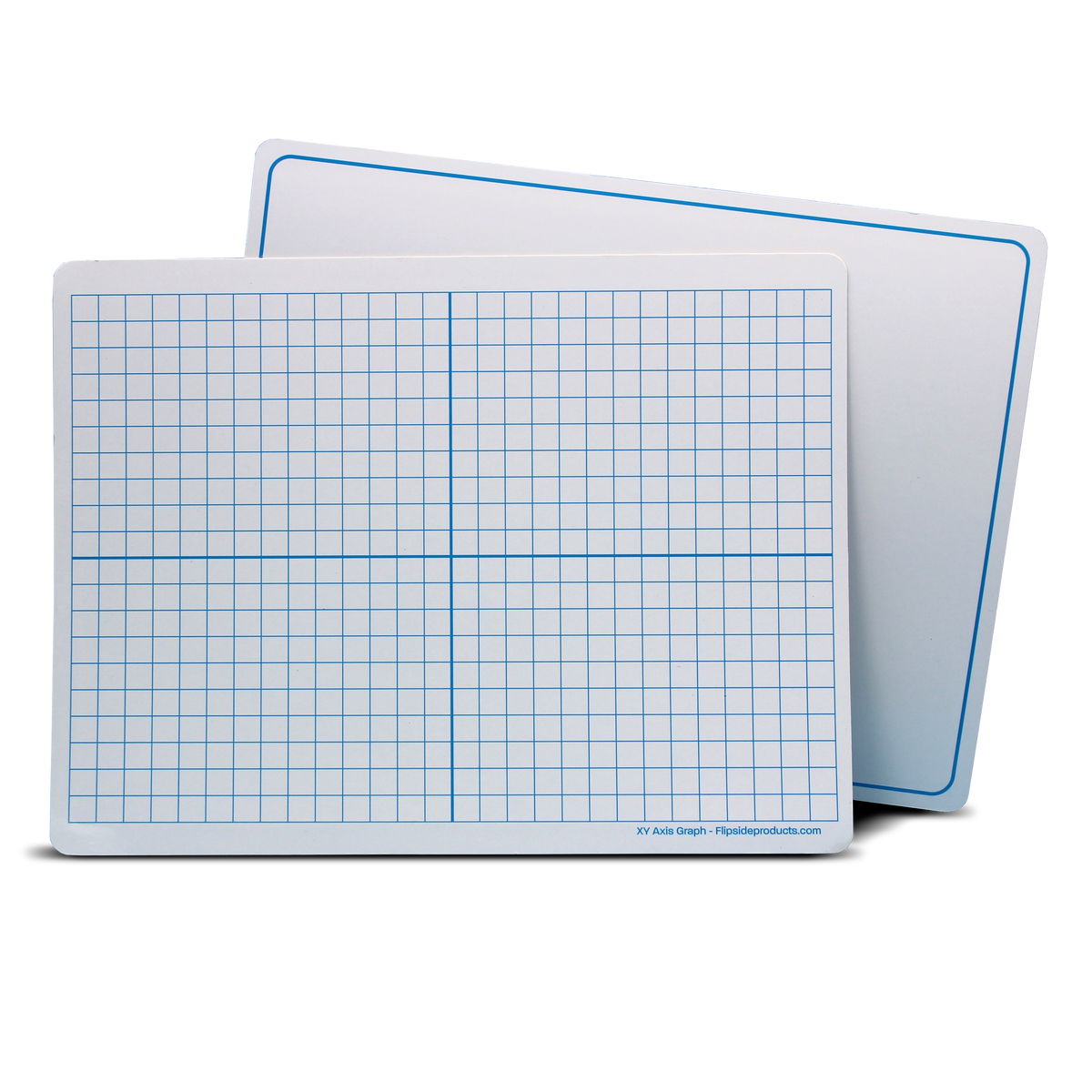 9" x 12" Magnetic, XY Axis, Two-Sided, Dry Erase Learning Mat - 12 Pack