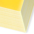 20 x 30 3/16 Yellow Foam Board Pack of 25