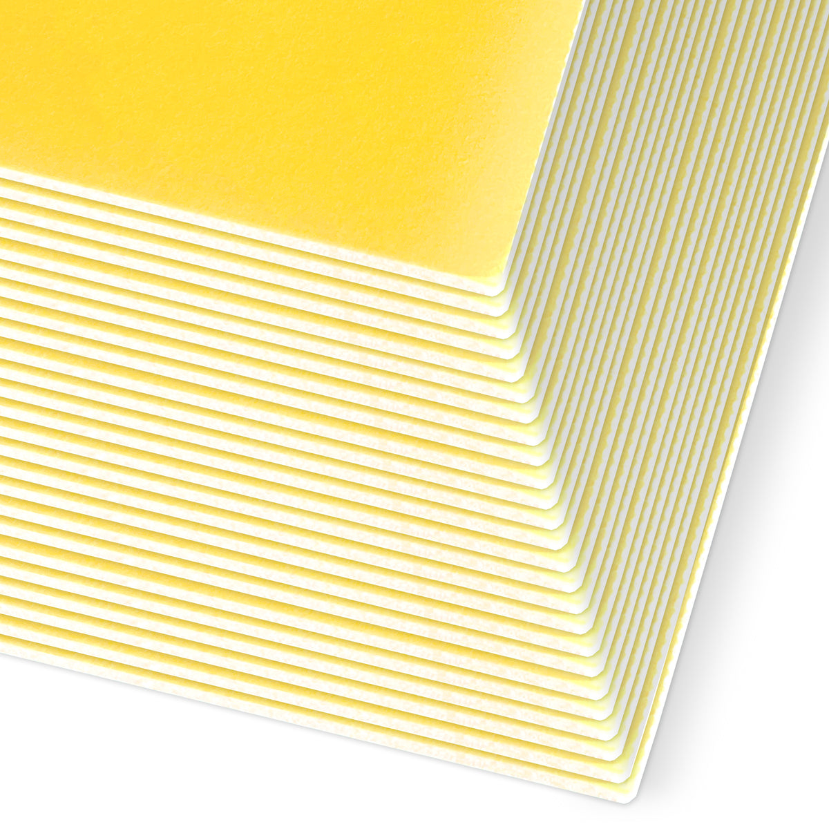20 x 30 3/16 Yellow Foam Board Pack of 25