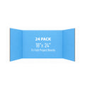 18 x 48 1 Ply Sky Blue Project Board Pack of 24