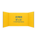 18 x 48 1 Ply Yellow Project Board Pack of 24
