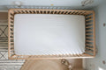 Sleep & Beyond 300TC Organic Cotton Sateen Fitted Sheet. Supplier product photograph; only listed SKU contents included.
