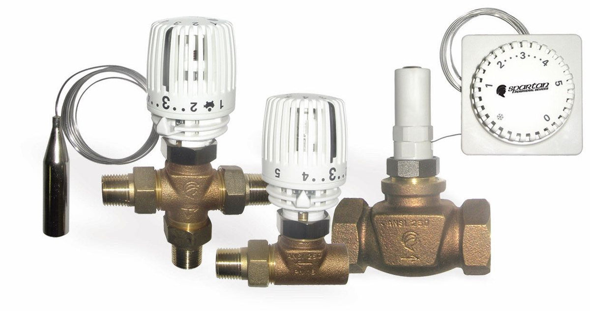 Spartan Valve Mounted- Self Acting- Thermostatic Actuator For Use On 2 Way Valves Only OT1100