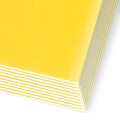 20 x 30 3/16 Yellow Foam Board Pack of 10
