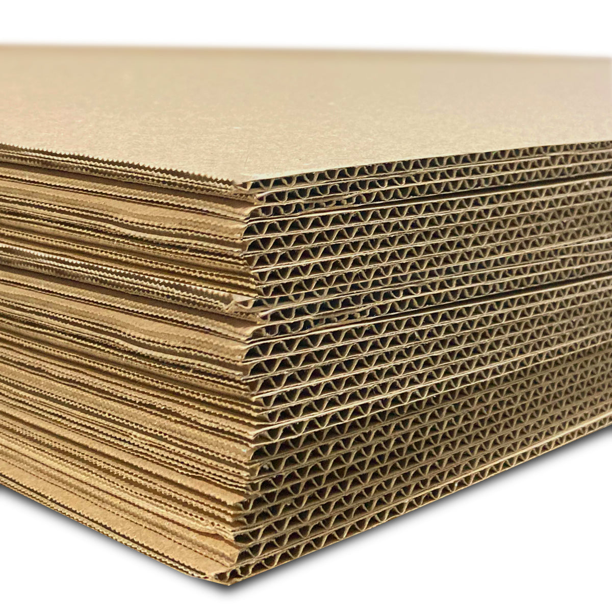 32 x 40 Kraft Corrugated Sheets (C-Flute) Pack of 25