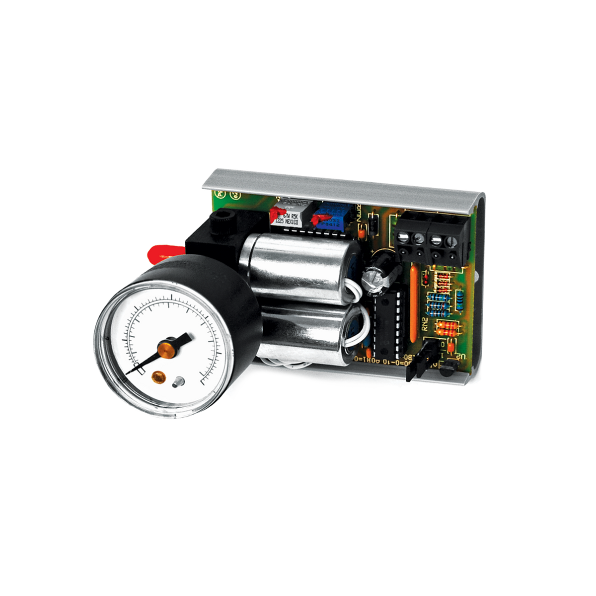 ACI (Automation Components Inc) Pts4.1G Floating Point Input, Pneumatic Output, Dual Valve, Maintains Branch Pressure, Gauge, 90 Sec, 0-15Psi(0-10Psi, 5-15Psi) 127750