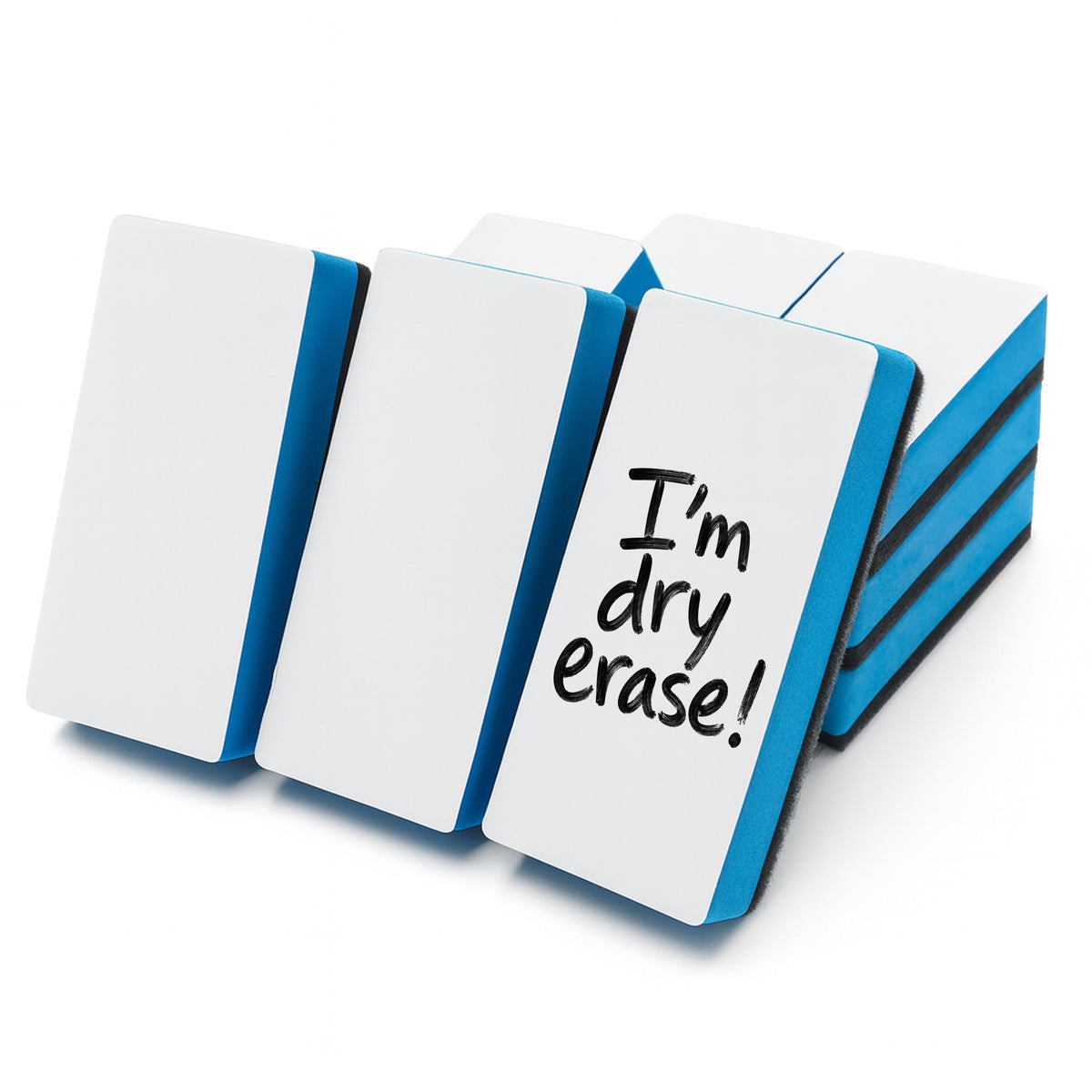 2 x 4 Dry Erase Eraser Board Buddies - 12 Pack