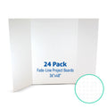 36 x 48 Fade-Line White Foam Project Board, 1/2" Grid, Pack of 24