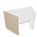 18 x 48 Study Carrel White Corrugated - Carton of 24 supplier units