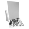20 x 30 White Corrugated Project Sheet Sign Kit - Carton of 25 supplier units