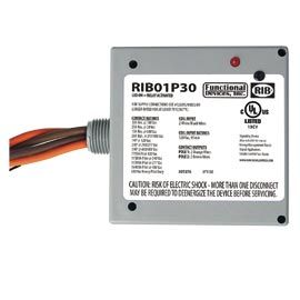 Functional Devices Power Relay, 30 Amp Dpst-N/C, 120 Vac Coil, Nema 1 Housing RIB01P30-NC