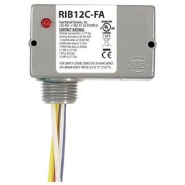 Functional Devices Polarized Relay, 10 Amp Spdt, 12 Vac/Dc Coil, Nema 1 Housing RIB12C-FA