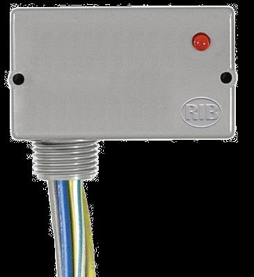 Functional Devices Pilot Relay, 10 Amp Dpdt, 24 Vac/Dc/120 Vac Coil, Nema 1 Housing RIB2401D