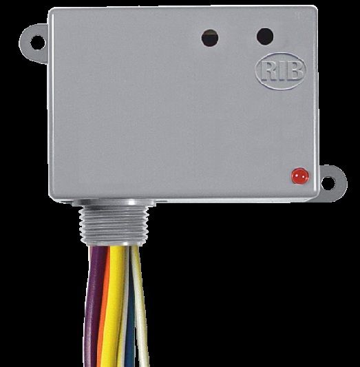 Functional Devices Pilot Relays, 10 Amp 2 Spdt, 10-30 Vac/Dc/208-277 Vac Coil, Nema 1 Housing RIBH2C