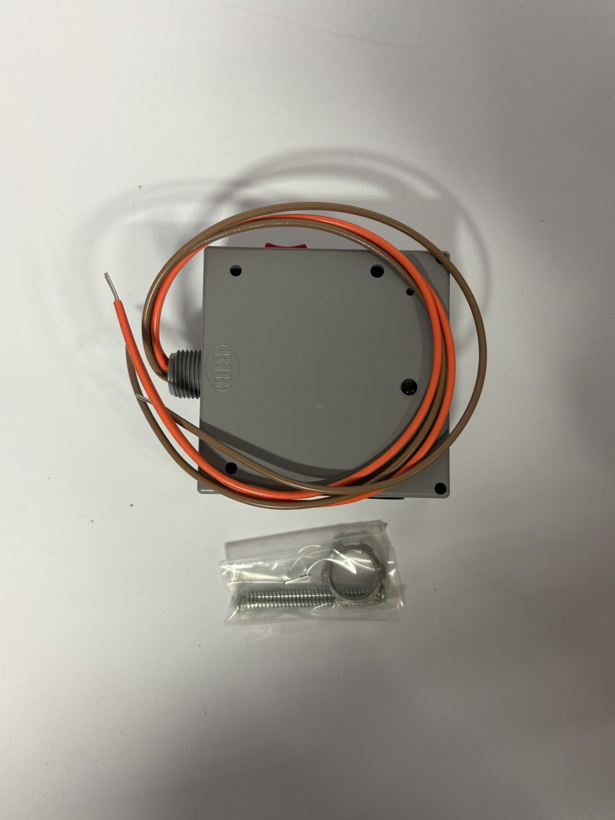 Functional Devices Enclosed Relay 10Amp DPST-NO 24Vac/dc/120Vac + Override RIBT2401SD