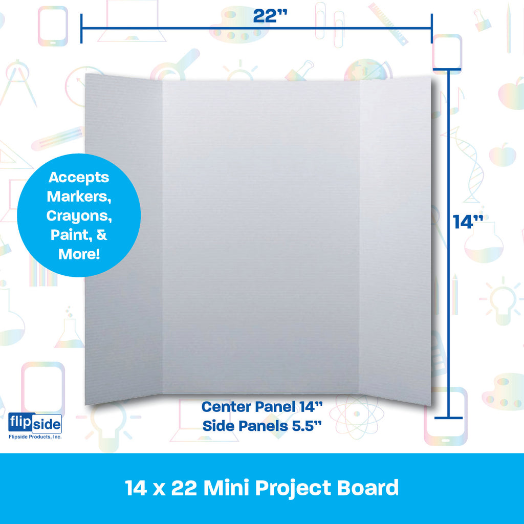 14 x 22 1 Ply Mini Project Board Pack of 24