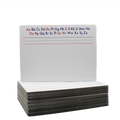 9 x 12 Two-Sided Alphabet Magnetic Dry Erase Board Class Pack of 24